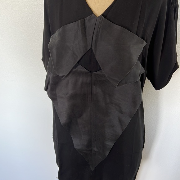 Line & Dot Black Cocktail Mini Dress Size S - Picture 3 of 8